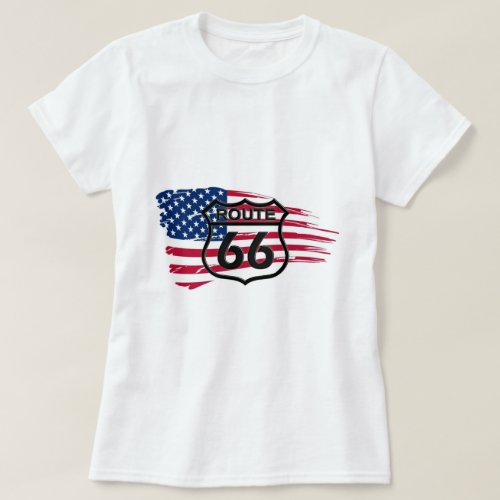 Americas Route 66 T_Shirt