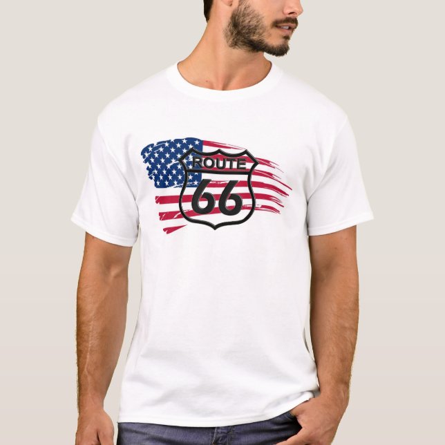 America's Route 66 T-Shirt (Front)
