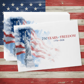 America's Semiquincentennial 250 Years Freedom Envelope