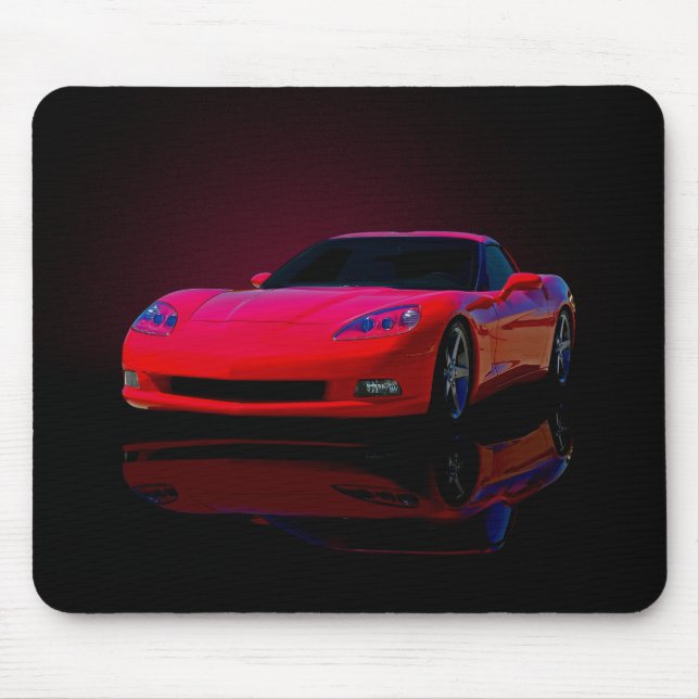 Americas Sports Car Mouse Pad (Front)