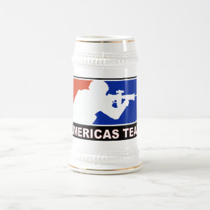 AMERICAS TEAM BEER STEIN