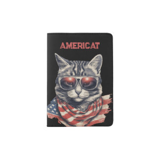 Americat, Patriotic American Cat Passport Holder