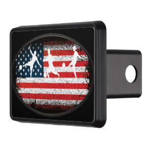 Americen Patriot Beach Soccer Hitch Cover