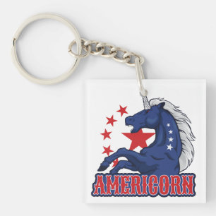 Americorn 4th of July Keychain