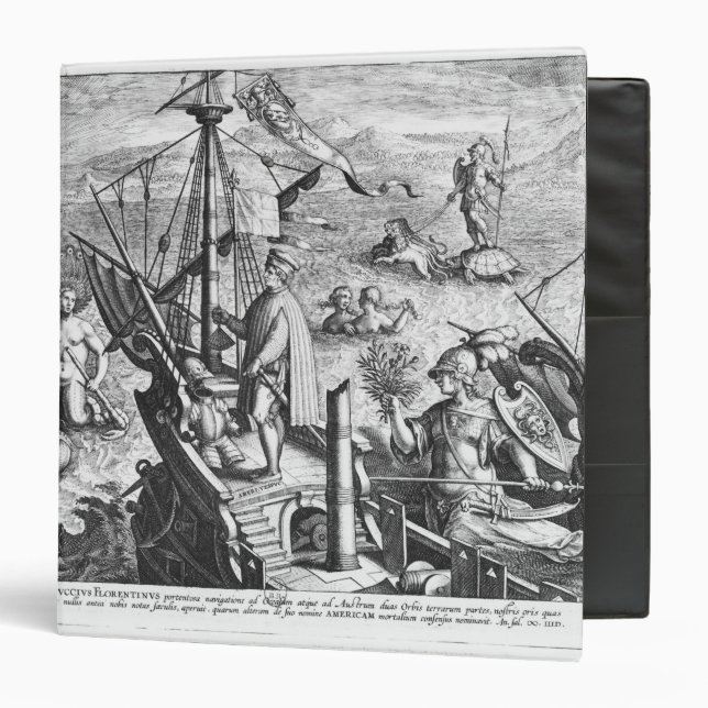 Amerigo Vespucci Binder (Front/Inside)