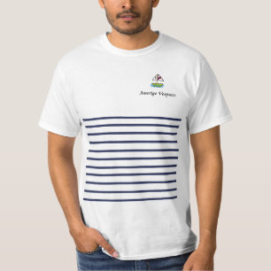 Amerigo Vespucci Lined T-Shirt
