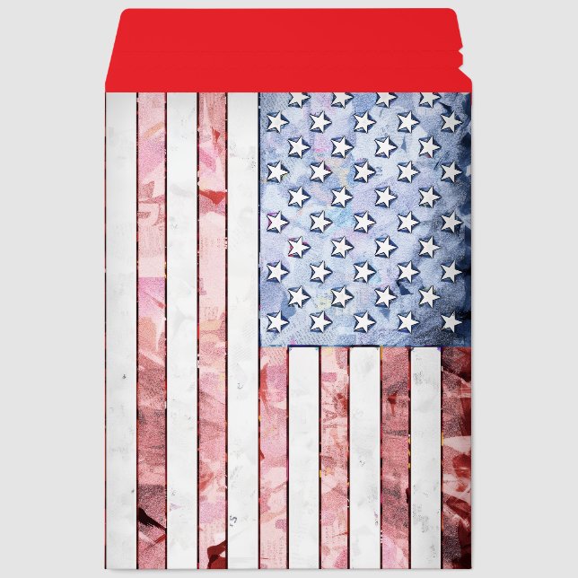 AMERIICAN FLAG BUSINESS ENVELOPE MAILERS (Front)