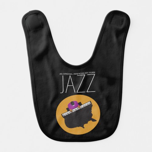 AmeriJazz Baby BLK Bib