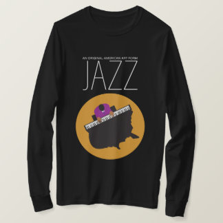 AmeriJazz Basic Long Sleeve BLK T-Shirt