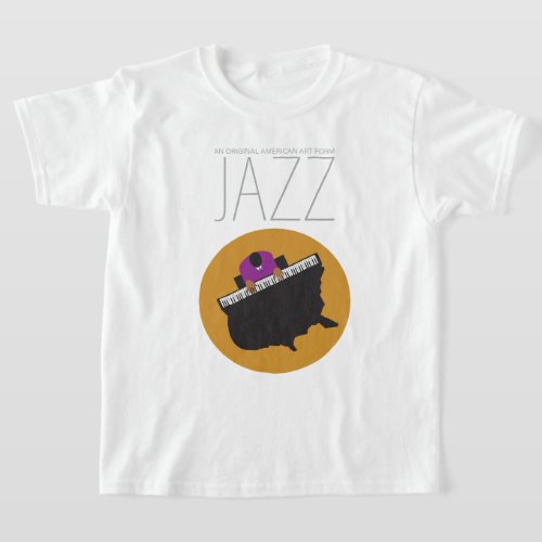 AmeriJazz Girls Basic T_Shirt