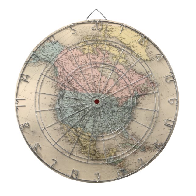 Amerique du Nord. Dartboard (Front)