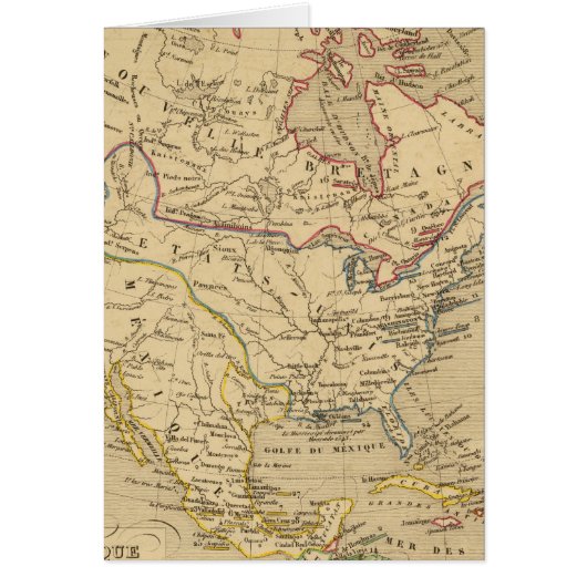Amerique Septentrionale en 1840 (Front)