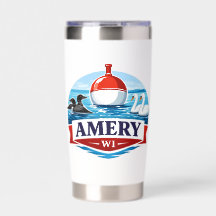 Amery Wisconsin Lake Life Souvenir