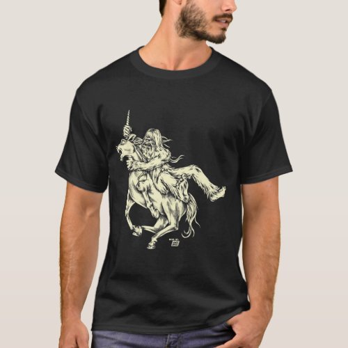 Ames Bros Bigfoot vs Unicorn T_Shirt