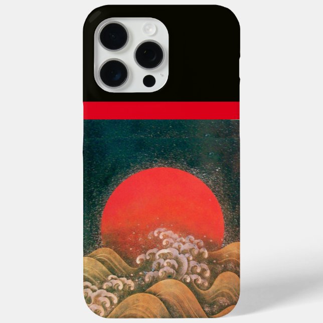 AMETERASU ,SUN GODDESS Red Brown Black Case-Mate iPhone Case (Back)
