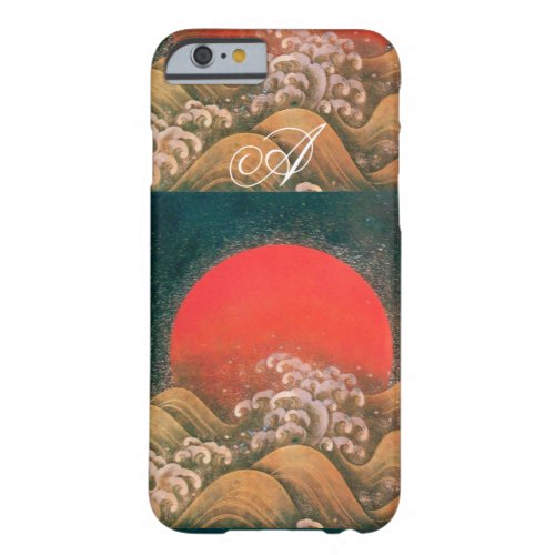 AMETERASU  SUN GODDESS red brown black Barely There iPhone 6 Case