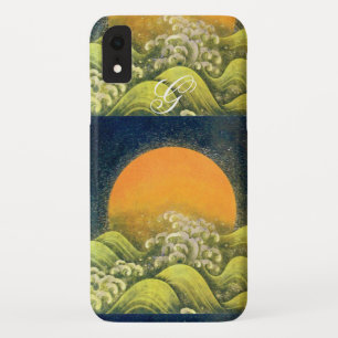 AMETERASU , SUN GODDESS Yellow Green Black iPhone XR Case