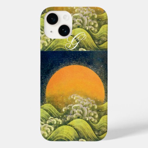 AMETERASU  SUN GODDESS Yellow Green Black Case_Mate iPhone 14 Case