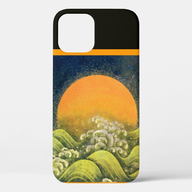 AMETERASU ,SUN GODDESS Yellow Green Black Case-Mate iPhone Case (Back)