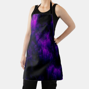 Amethyst Abstract Apron