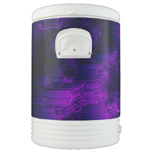 Amethyst Abstract Beverage Cooler