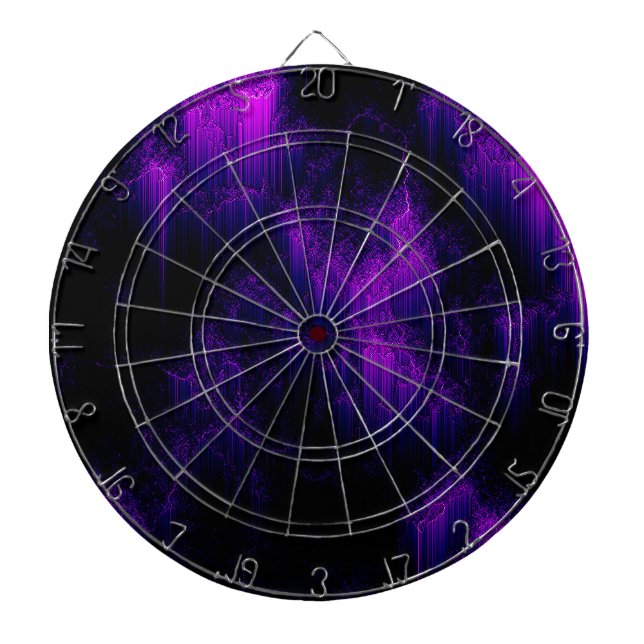 Amethyst Abstract Dart Board (Front)