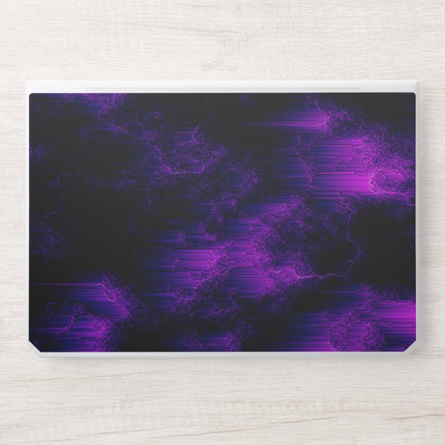 Amethyst Abstract HP Laptop Skin (Front)