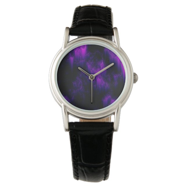 Amethyst Abstract Watch (Front)
