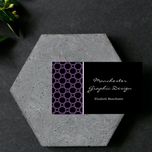 Amethyst Circles Business Card