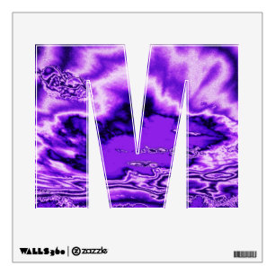 Amethyst Clouds Wall Decal
