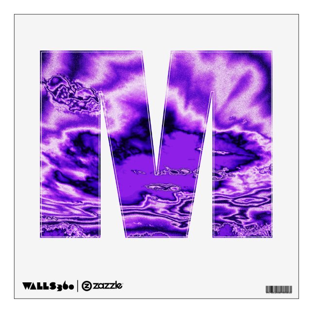 Amethyst Clouds Wall Decal (Front)