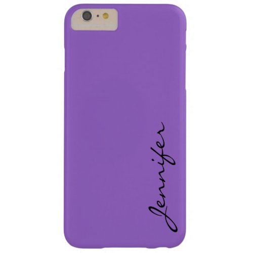 Amethyst color background barely there iPhone 6 plus case