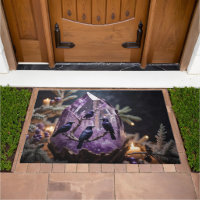 Amethyst Crystal - Crows Ravens Christmas