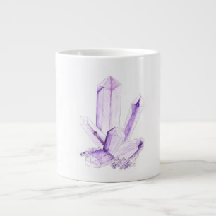 Amethyst Crystal Positive Vibes Mug