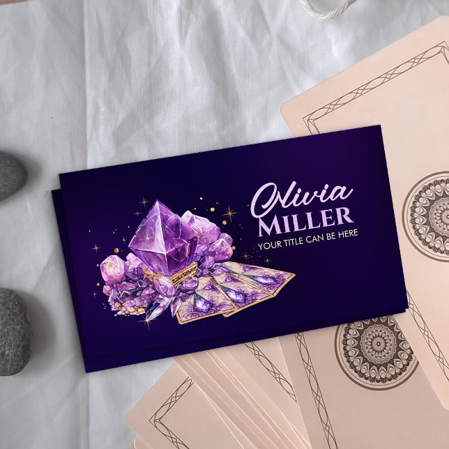 Amethyst Crystals and Tarot / Oracle cards (Creator Uploaded)