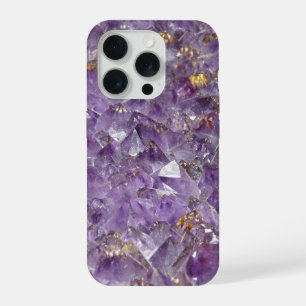 amethyst crystals phone case