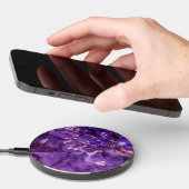 Amethyst Crystals Wireless Charger (Hand)