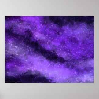 Amethyst Galaxy Poster
