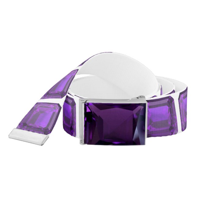 Amethyst Gemstone Belt (Snake)