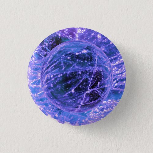 Amethyst Gemstone February Birthstone Button