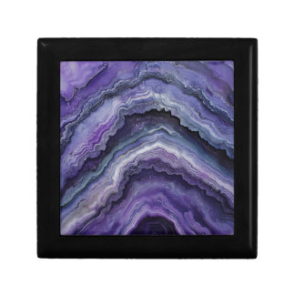 Amethyst Geode Fluid Pour Gift Box