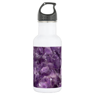 Amethyst Geode Water Bottle
