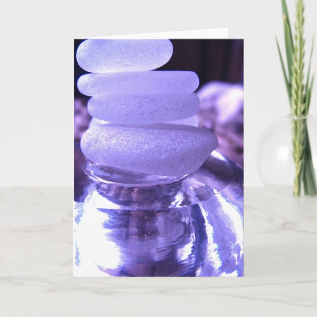 Amethyst Greeting Card (Front)