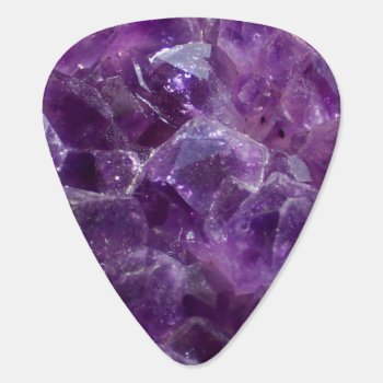Amethyst Guitar Pick by The_Pick_Place at Zazzle