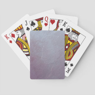 Amethyst Ice Abstract Art Poker Cards