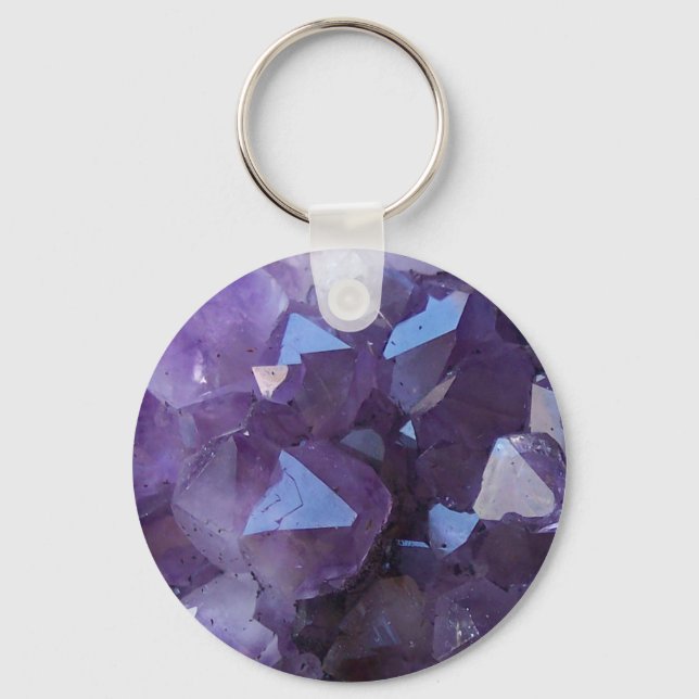 Amethyst Keychain (Front)