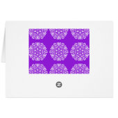 Amethyst Mandala Cards (Back Horizontal)