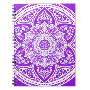 Amethyst Mandala Notebook