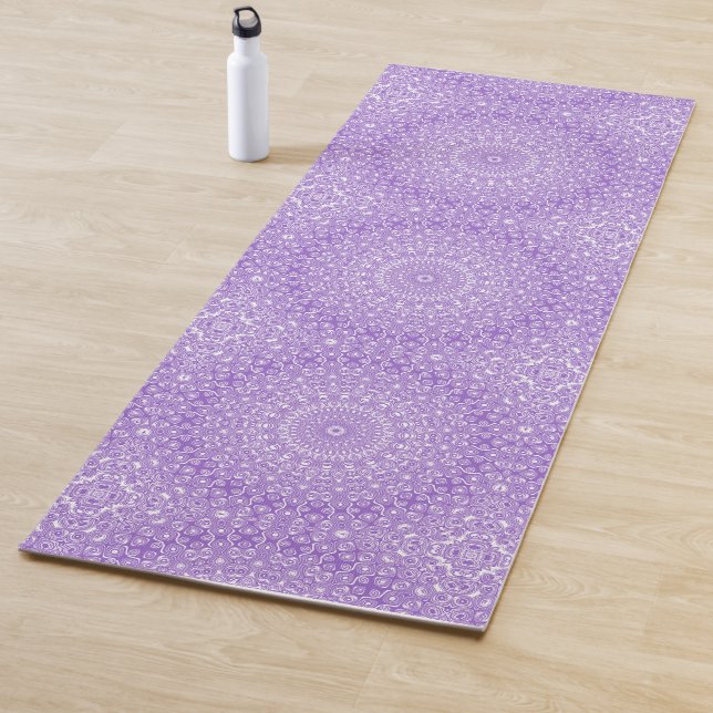 Amethyst Mandala Pattern Design Yoga Mat (In Situ)