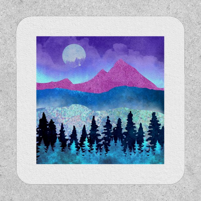 Amethyst Mist Mountains Patch (Front)
